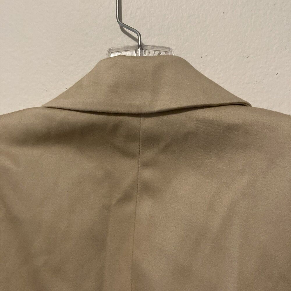 Cache Tan Studded Scroll Pattern Eye Hook Long Sl… - image 8